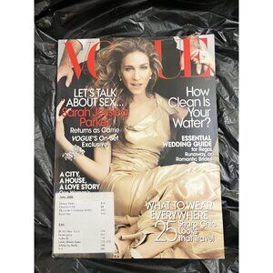 Vogue Magazine June 2008 Sarah Jessica Parker Cover - USED